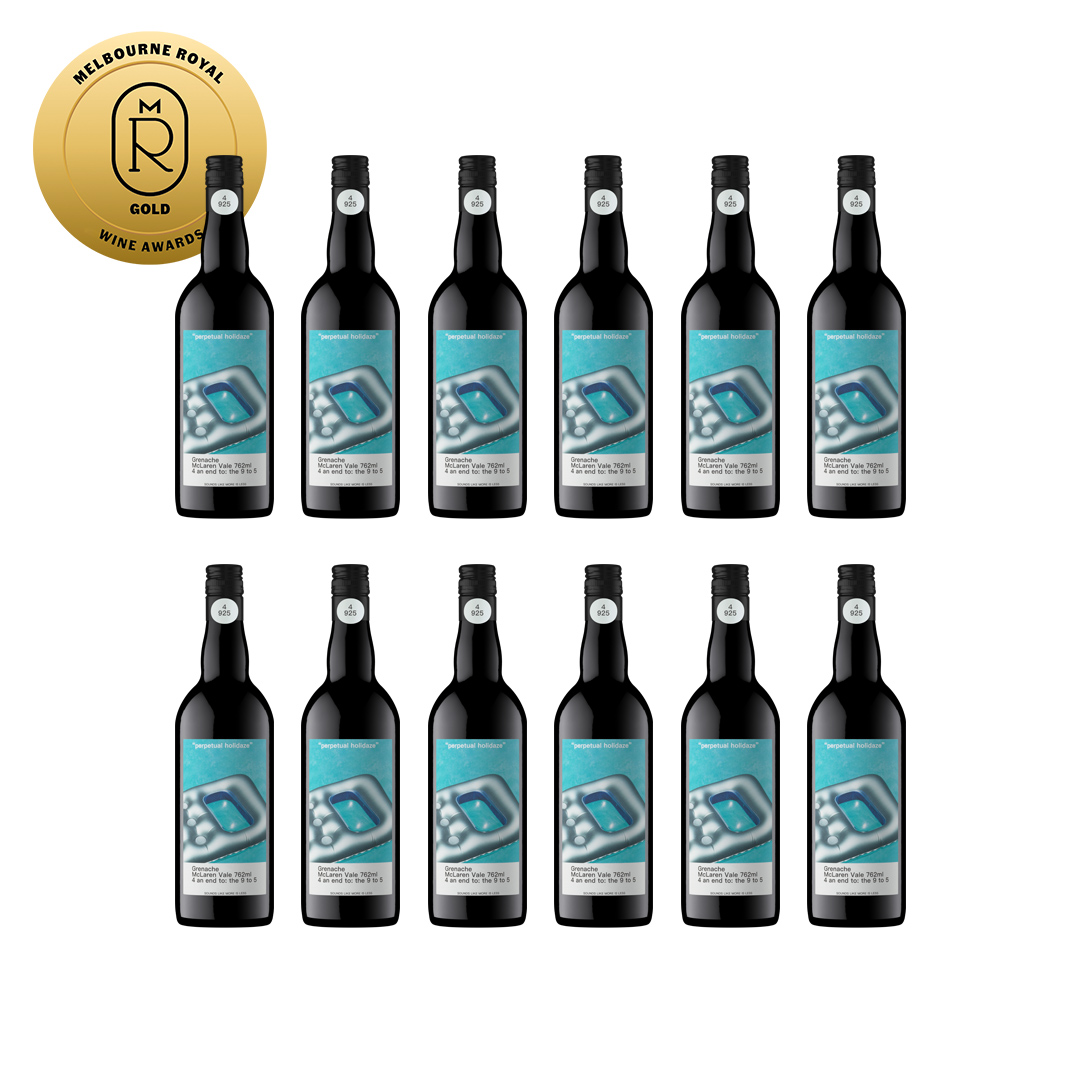 12 Pack Special <br> Perpetual Holidaze 2023 Grenache <br> <span style="color:#6bb5b9;">Free Delivery</span>